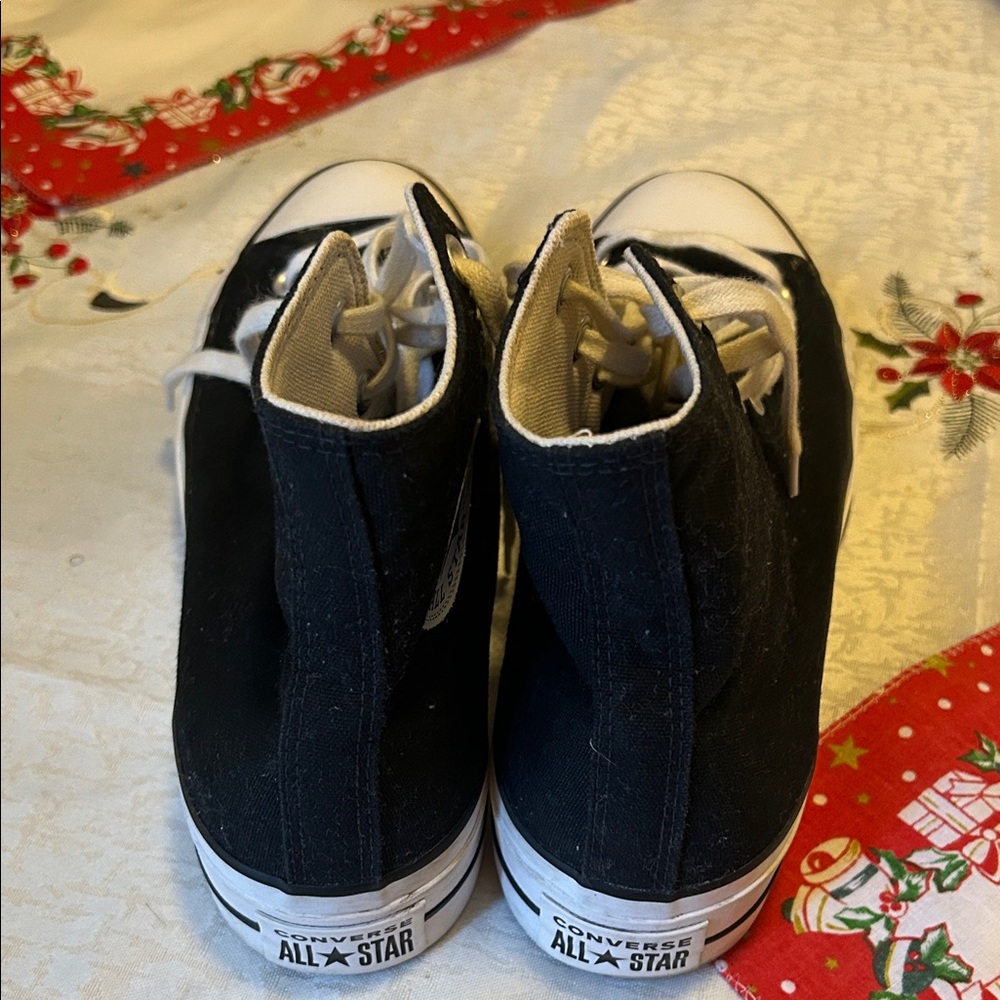 Converse Kids Classic Black and White Sneakers